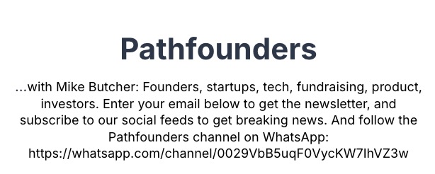 Pathfounders