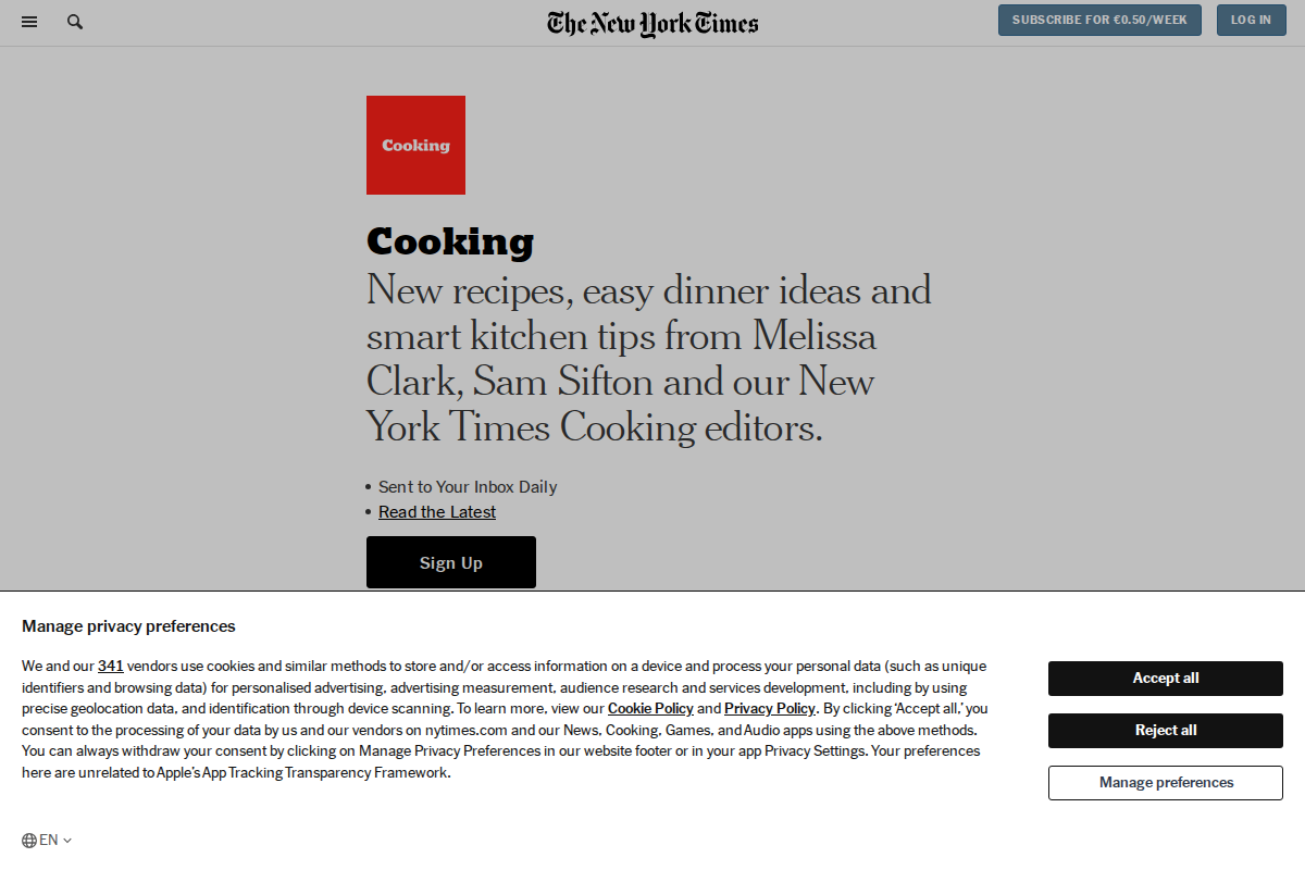 NYT Cooking