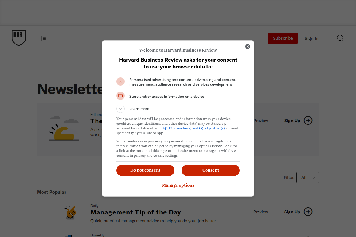 Harvard Business Review