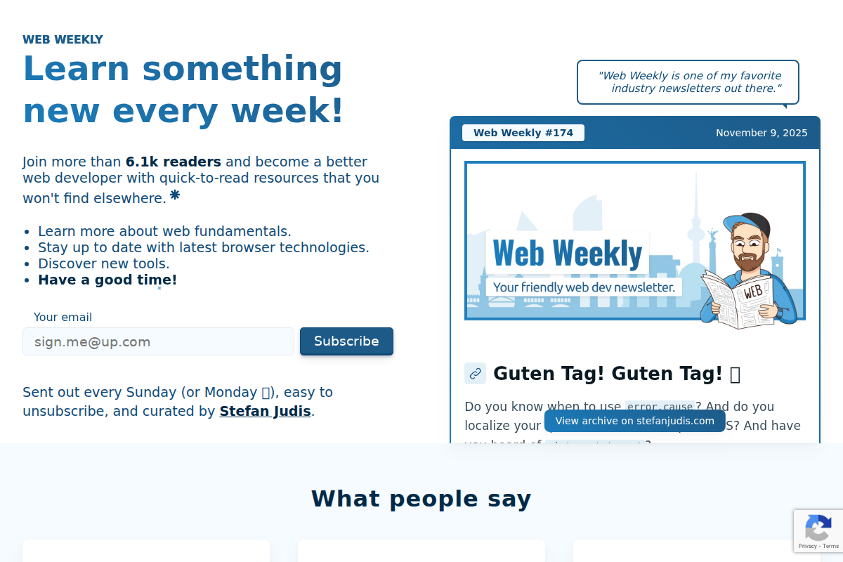 Web Weekly