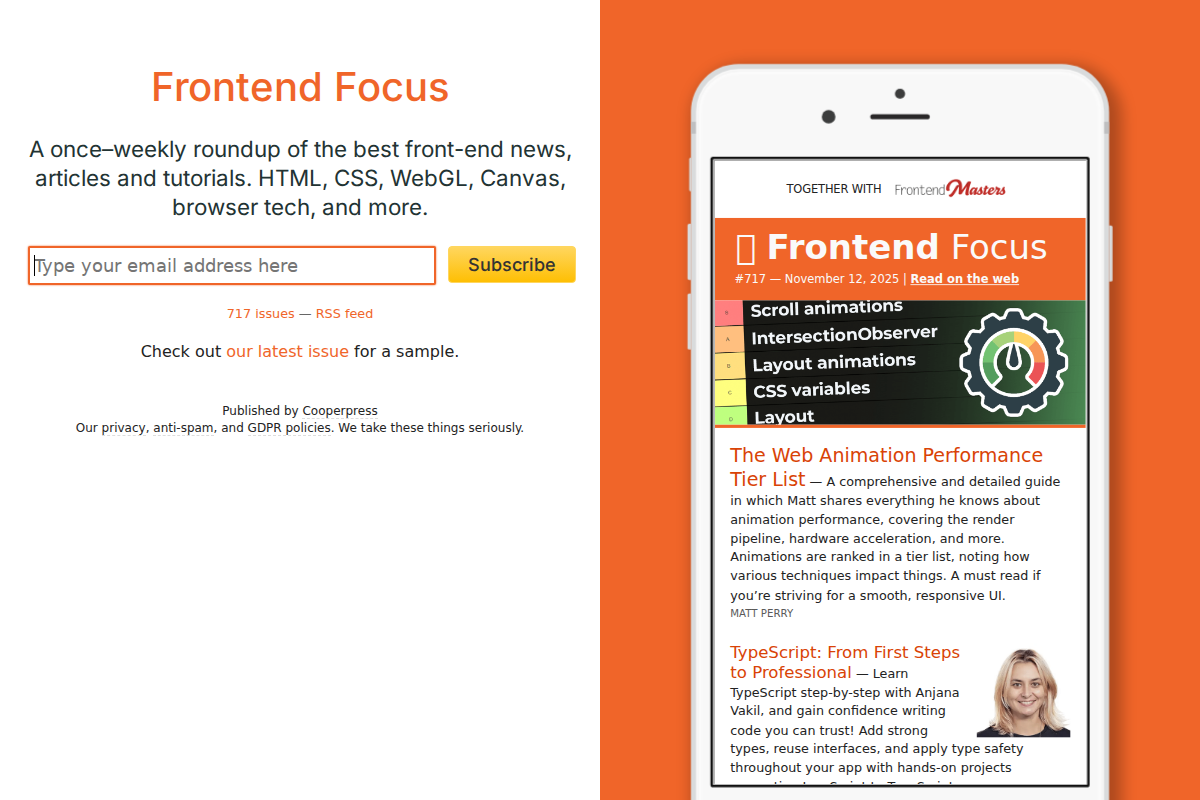 FrontEnd Focus