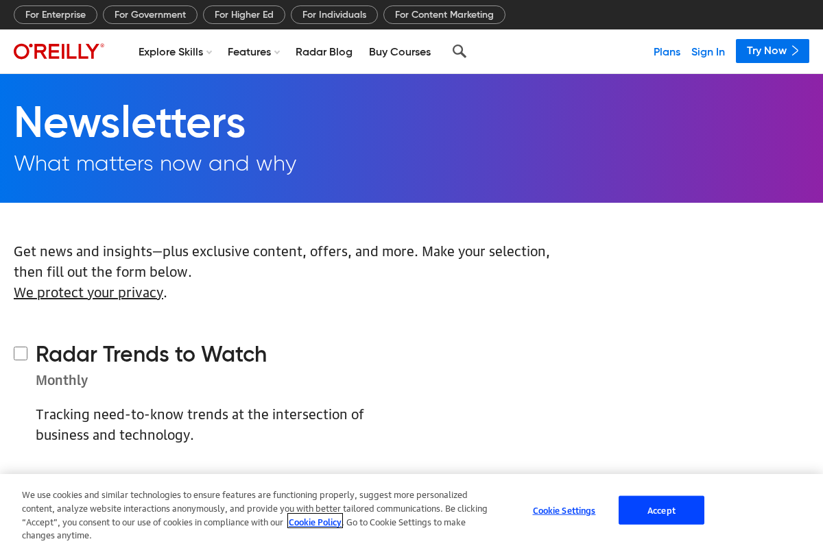O’Reilly Programming Newsletter