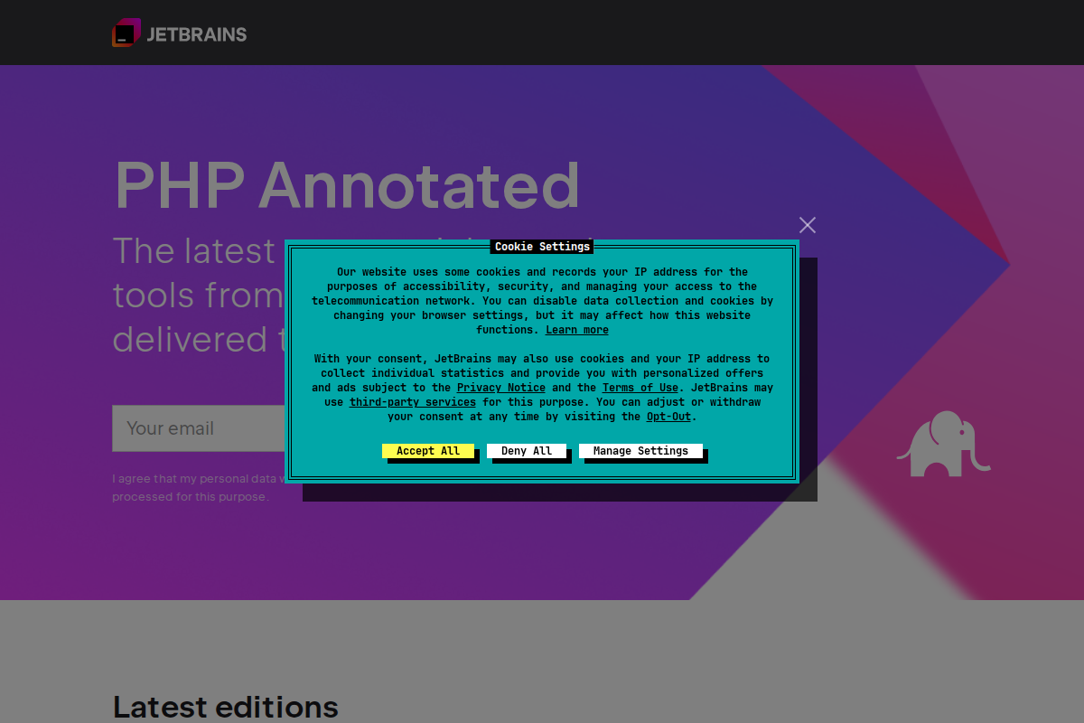 PHP Annotated Monthly