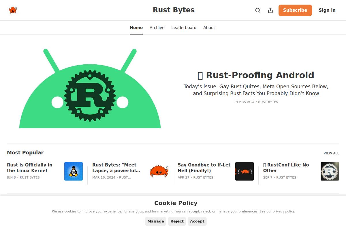 Rust Bytes