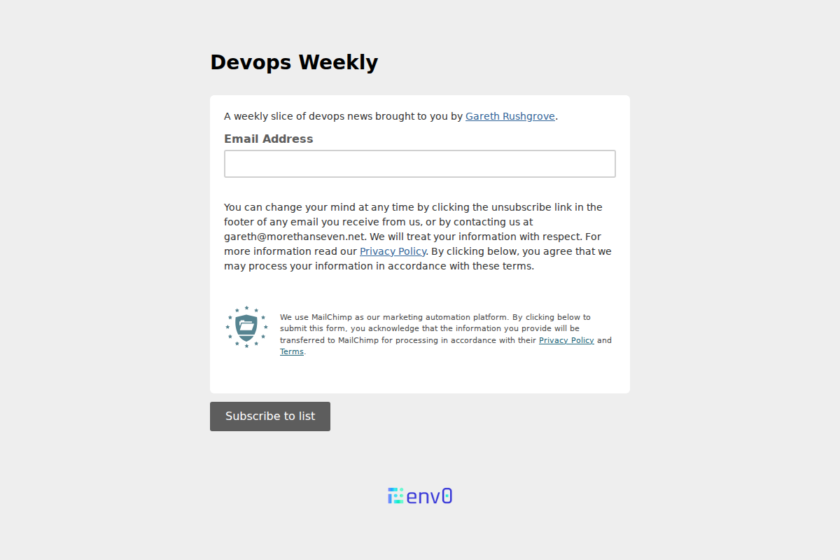 DevOps Weekly
