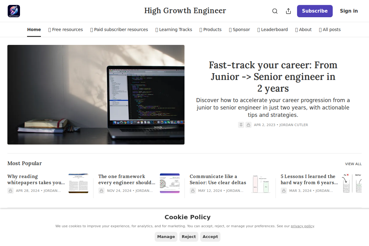 High Growth Engineer