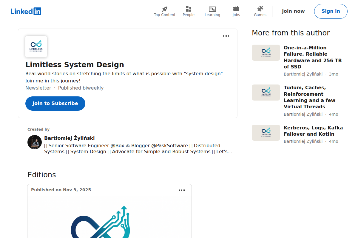 Limitless System Design
