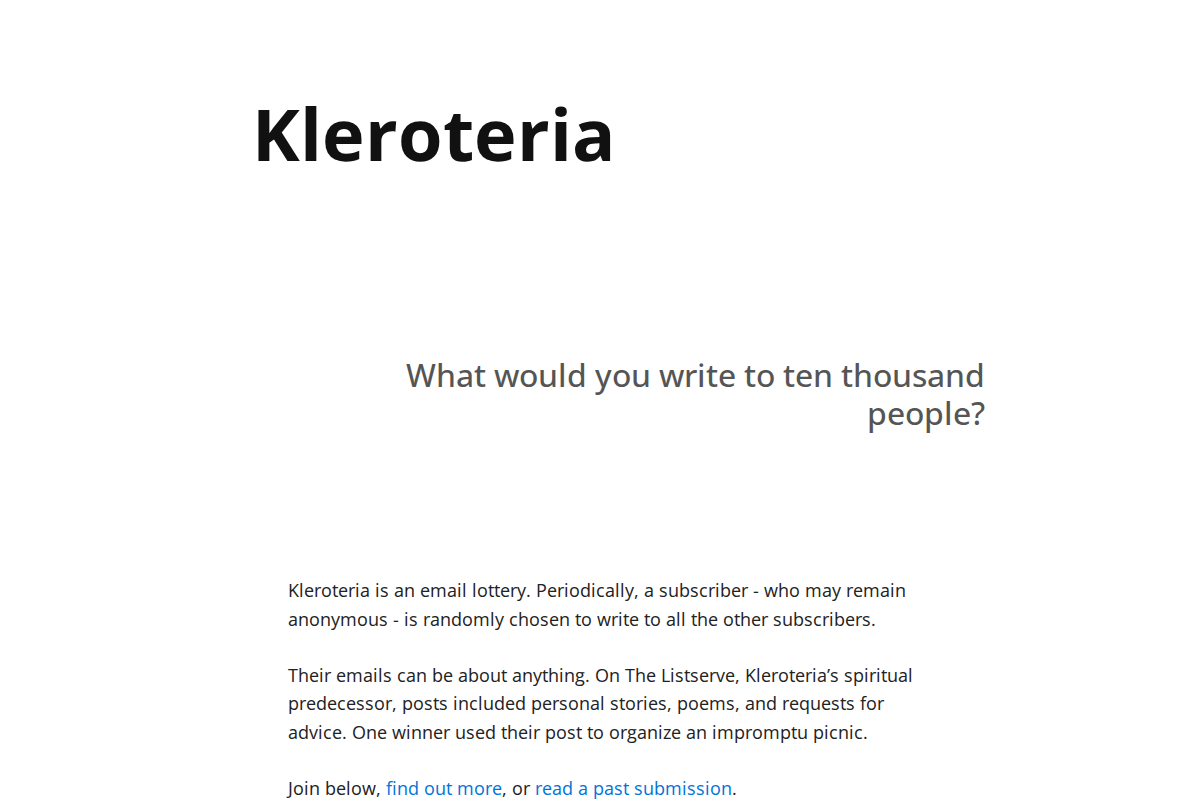 Kleroteria