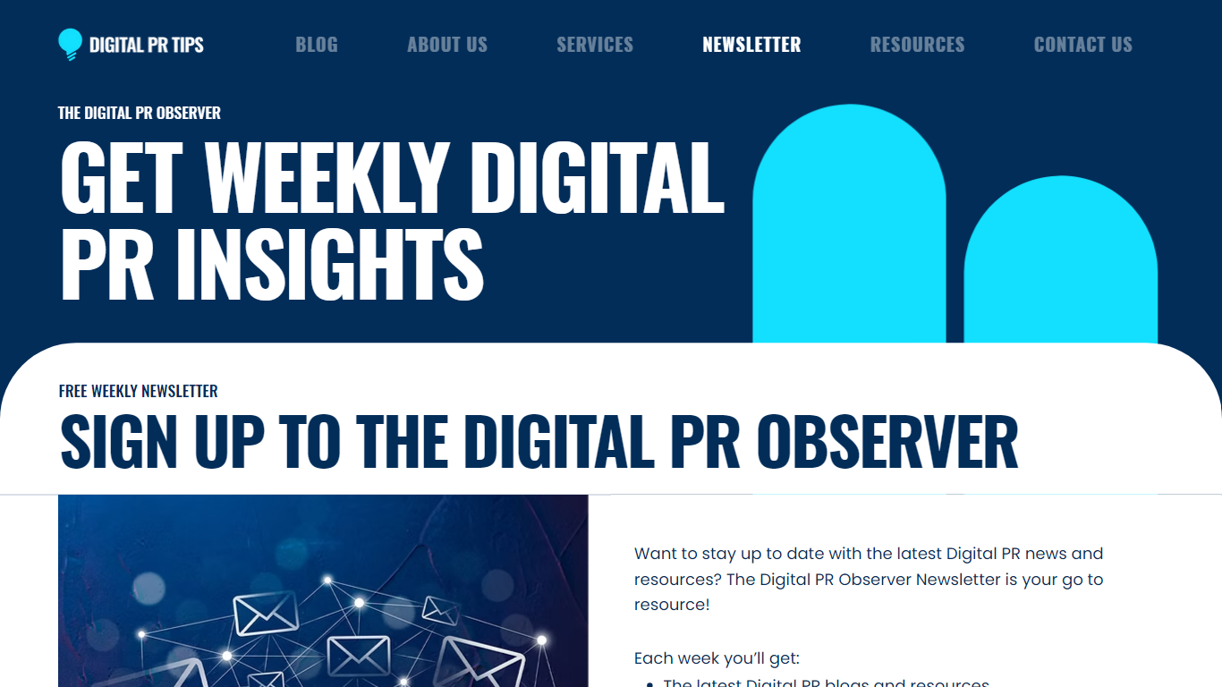 The Digital PR Observer Newsletter