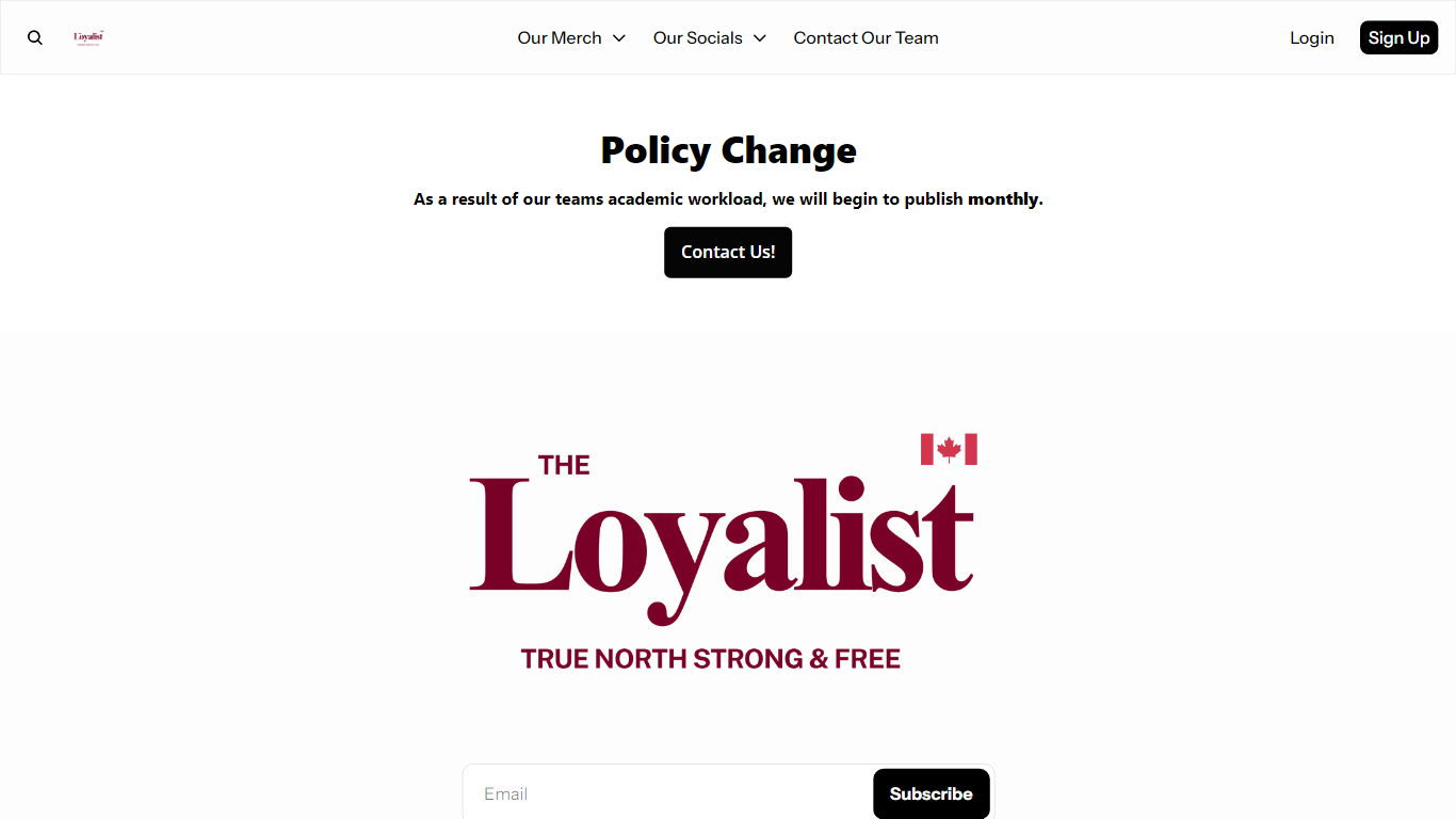 The Canadian Loyalist